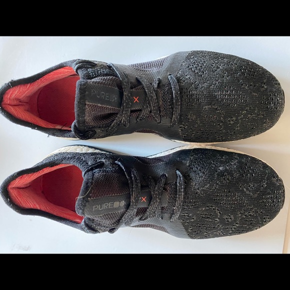 ADIDAS PURE BOOST X WOMENS RUNNING SHOES SIZE 7 VERY GOOD USED CONDITION - Picture 1 of 6